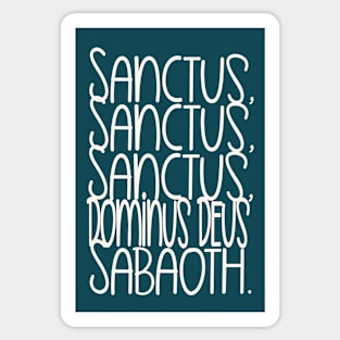 Sanctus, Sanctus, Sanctus Sticker